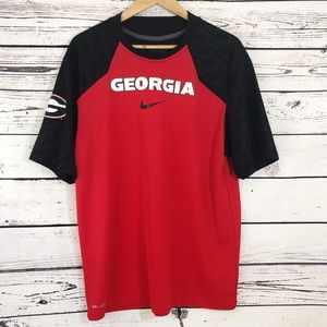 Men’s Georgia UGA Nike Dri Fit Shirt